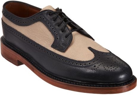 Florsheim By Duckie Brown The Brogue in Black for Men (navy) - Lyst
