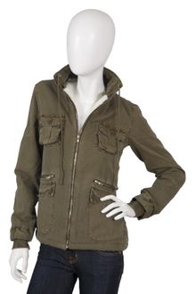 Chick With Guns Chick with Guns Misha Army Jacket in Army - Lyst