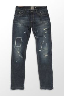 D&G Distressed Straight Leg Jean - Lyst