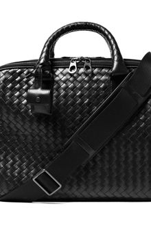 Bottega Veneta Intrecciato Woven Briefcase - Lyst
