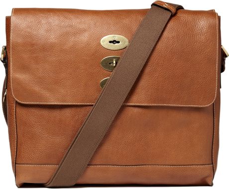 Mulberry Brynmore Leather Messenger Bag in Brown for Men - Lyst