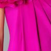 Notte By Marchesa One Shoulder Column Gown with Flower in Pink - Lyst