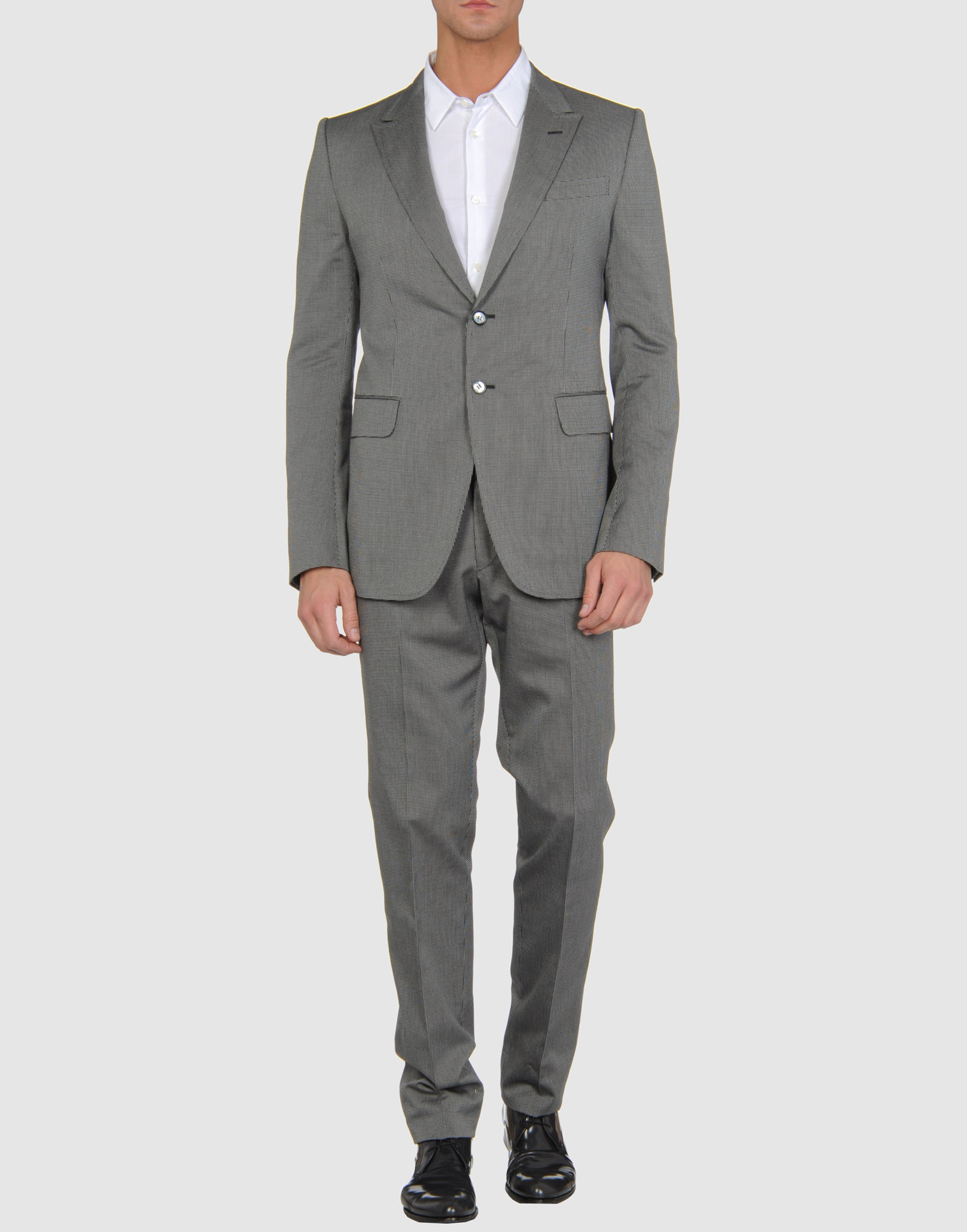 Gucci Suit in Gray for Men (black) Lyst