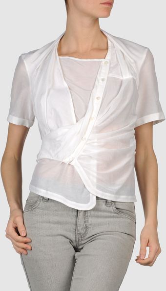 Hussein Chalayan Short Sleeve Shirt - Lyst
