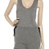 3.1 Phillip Lim Bowdetail Cashmere Playsuit in Gray - Lyst