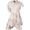 Bernhard Willhelm Frill Detail Tshirt in Beige - Lyst