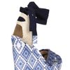 Theodora & Callum 120 Mm Biarritz Song Holiday Wedges in Blue - Lyst