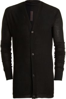 Rick Owens Oversized Cardigan - Lyst
