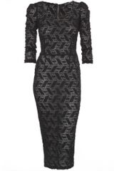 Dolce & Gabbana Stretch Lace Dress
