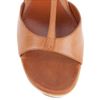 Alexander Mcqueen Appliquéd Wedge Sandal in Brown (tan) - Lyst