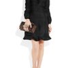 Valentino Va Va Voom Crocodile Shoulder Bag in Brown - Lyst