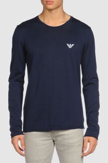 Emporio Armani Crewneck Sweater - Lyst