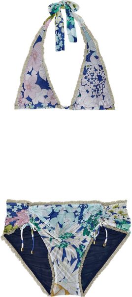 Missoni Valencia Printed Halterneck Bikini - Lyst