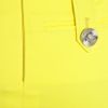 Versace Metalpanel Mini Skirt in Yellow - Lyst