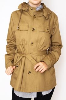 A.P.C. Parka - Beige - Lyst