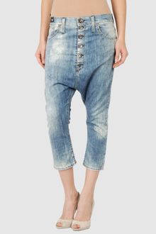 Miss Sixty Denim Capris - Lyst