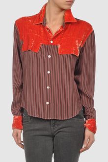 Y's Yohji Yamamoto Long Sleeve Shirt - Lyst
