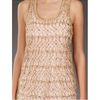Manoush Mini Dress in Gold - Lyst