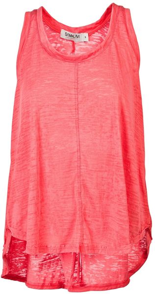 Sam & Lavi Karen Fadeaway Tank - Lyst