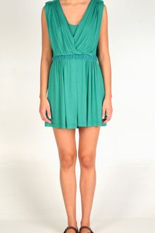 Tibi Jersey Draped Jumper Dress - Lyst