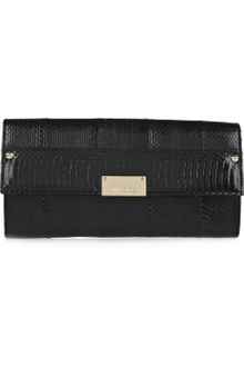 Jimmy Choo Reese Elaphe Snakeskin Clutch - Lyst