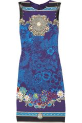 Versace Jersey Print Shift Dress