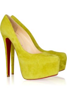 Christian Louboutin Daffodil 160 Suede Platform Pumps - Lyst