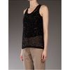 Balenciaga Sequin Tank in Black - Lyst