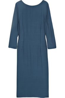 Marni Pintuck Crepe Dress - Lyst