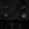 Burberry Prorsum Woolblend and Rabbit Coat in Black - Lyst