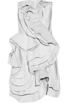 Camilla & Marc Ruffled Silk-satin and Organza Dress - Lyst