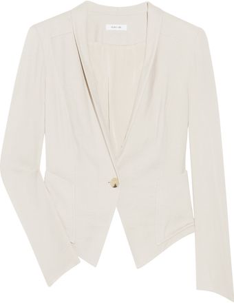 Helmut Lang Linen-blend Blazer - Lyst