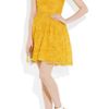 Issa Lace Oneshoulder Dress in Yellow (sunflower) - Lyst