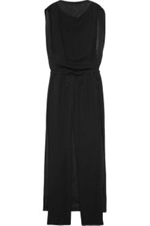 Maison Martin Margiela Cape-back Silk-crepe Jumpsuit - Lyst