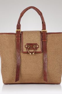 Nanette Lepore Straw Tote - Lyst