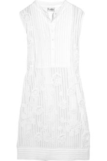 Philosophy di Alberta Ferretti Crocheted Cotton Dress - Lyst