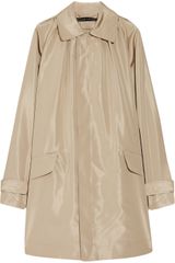 Ralph Lauren Black Label Devora Silk-faille Trench Coat