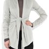 Rick Owens Lilies Tiefront Jersey Cardigan in White (pearl) - Lyst