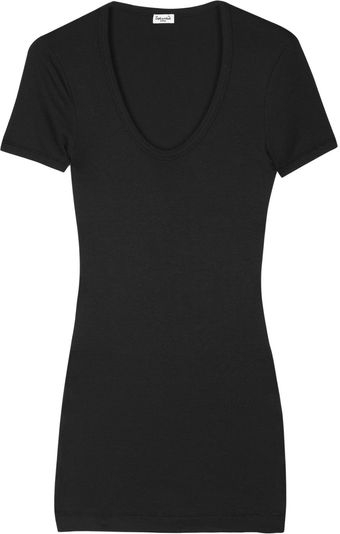 Splendid Cotton and Modal-blend T-shirt - Lyst