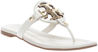 Tory Burch Leather Flip Flop - Lyst