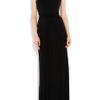 Zac Posen Stretchjersey Strapless Gown in Black - Lyst