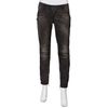 Balmain Cropped Jeans in Black - Lyst