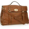 Mulberry Oversized Alexa Leather Weekend Bag in Brown (oak) - Lyst