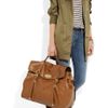 Mulberry Oversized Alexa Leather Weekend Bag in Brown (oak) - Lyst