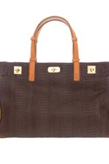 VBH Snake Skin Tote