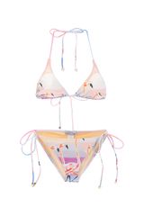 We Are Handsome Flamingo Print Bikini