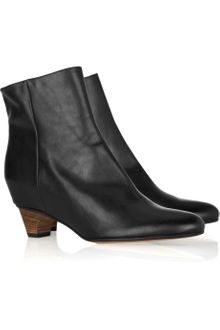 Maison Martin Margiela Leather Ankle Boots - Lyst