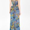 Zimmermann Labyrinth Twist Maxi Dress in Blue - Lyst