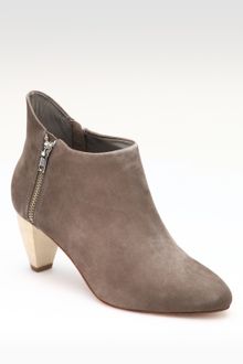 Loeffler Randall Suede Ankle Boots - Lyst