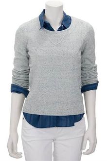 Rag & Bone Denim Sweater - Lyst